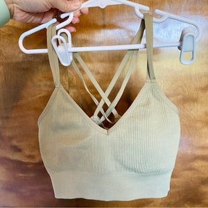 Aerie Seamless Strappy Padded Bralette